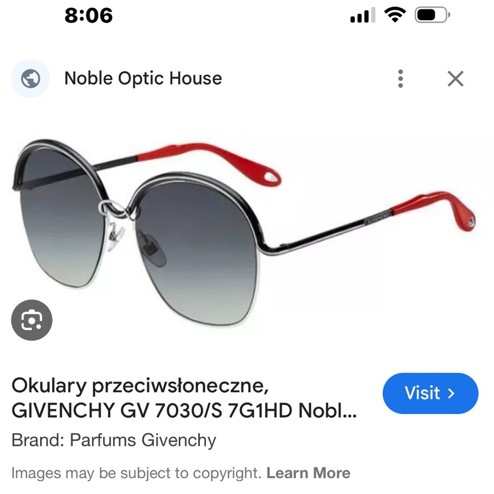 Givenchy unisex sunglasses